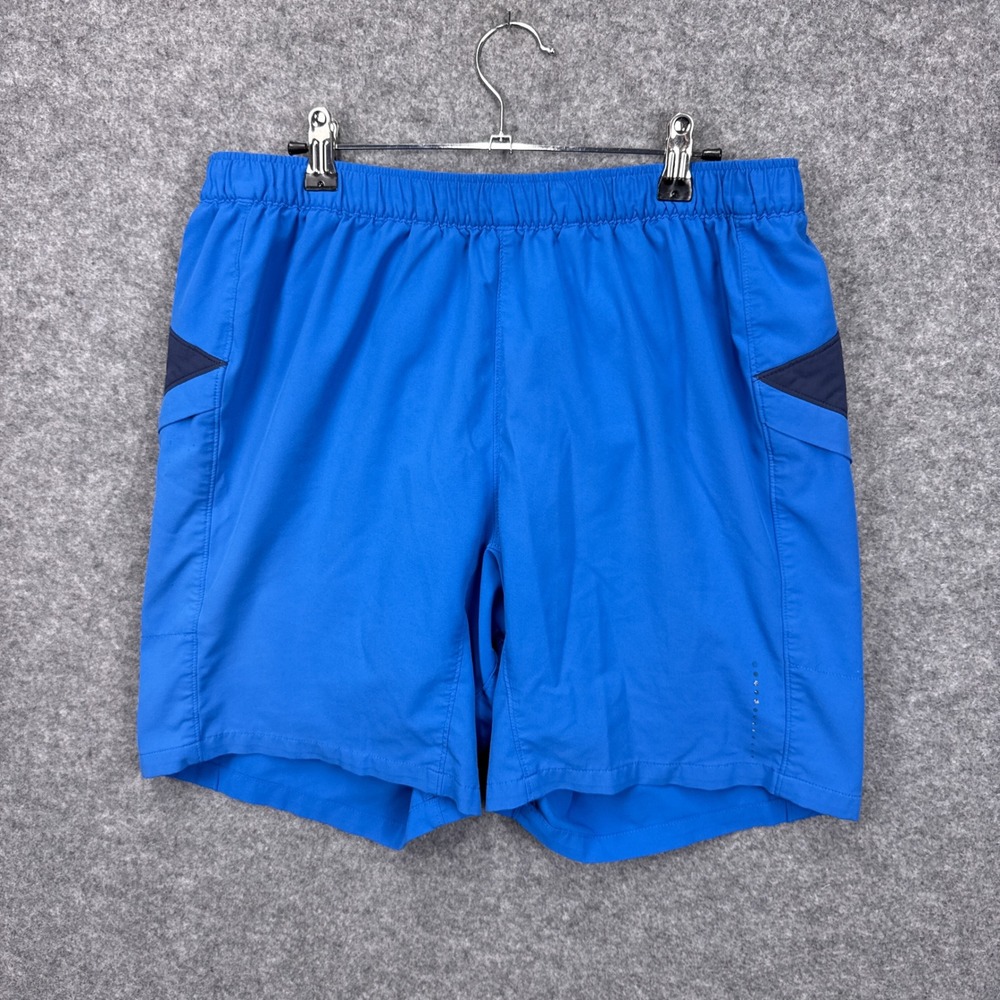 Peter Millar Crown Sport Mens Blue Athletic‎ Training Shorts Size Large L